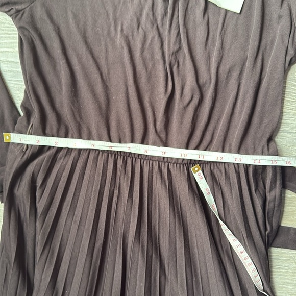 NEW Marella Zufolo Pleated Midi Dress large - Picture 15 of 16